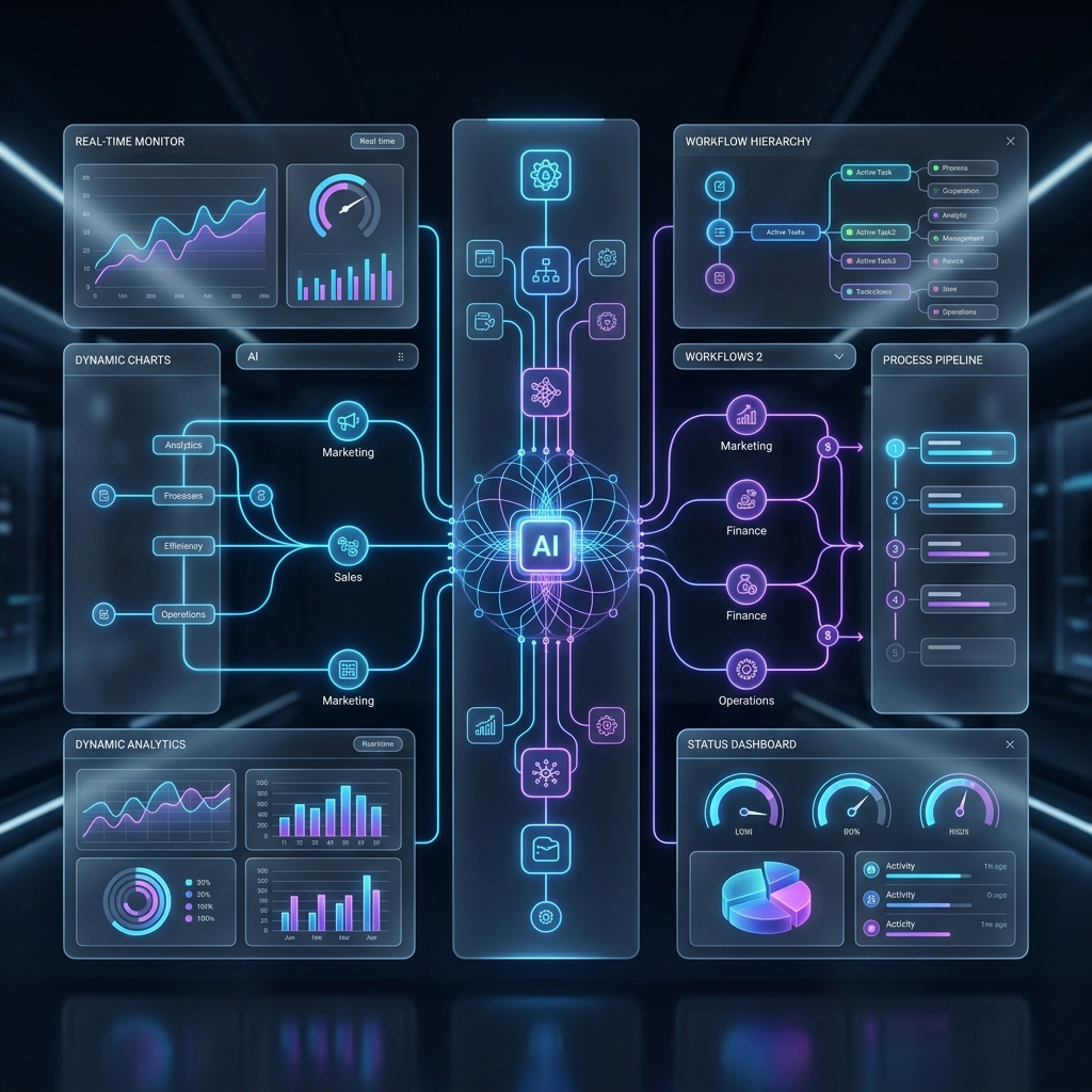 Painel Inteligente de Monitoramento da Intelli AI
